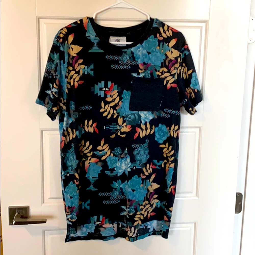 PacSun - On The Byas - Floral T-Shirt - Large